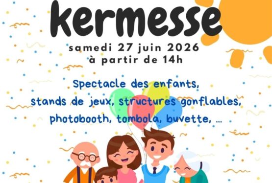 L’Association des Parets d’Élèves (APE) du RPI de la Champagne invite les familles à participer à sa traditionnelle kermesse de fin d’année, le samedi 27 juin 2026 à partir de 14h, sur le terrain communal de Ruillé-en-Champagne. Petits et grands pourront profiter d’un après-midi placé sous le signe de la convivialité et de la bonne [&hellip;]